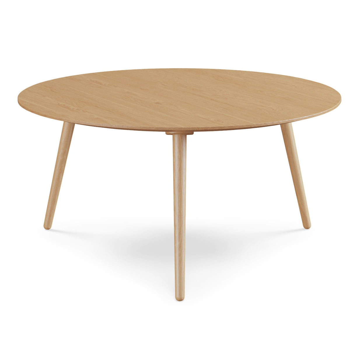 ARTICLE - Amoeba 35.5" Round Coffee Table - White Oak