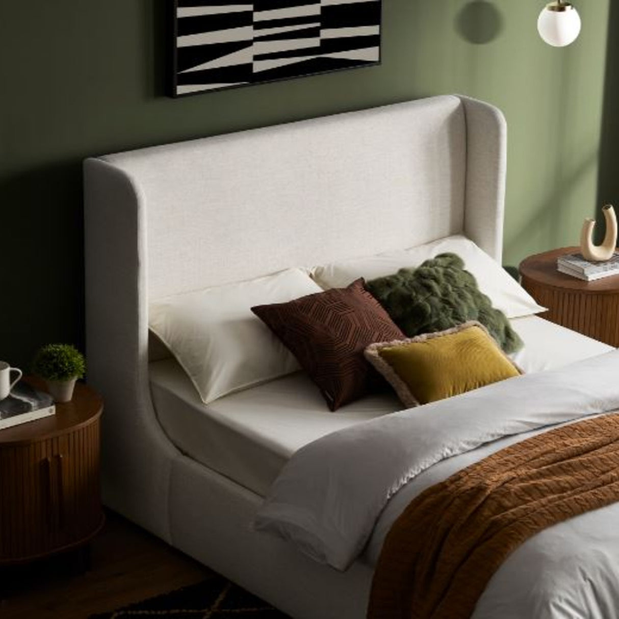 Castlery - Dalton Storage Bed - Beach Linen (Queen)