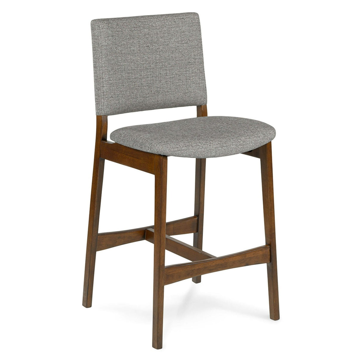 ARTICLE - Nosh Counter Stool - Walnut and Quarry Gray