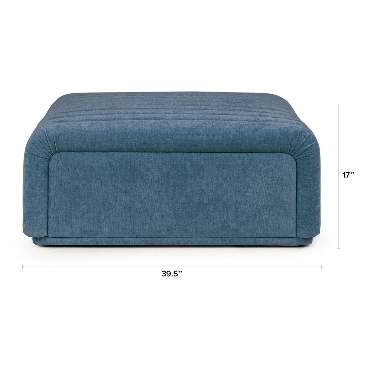 ARTICLE - Sefto 39.5" Ottoman - Saltwater Blue