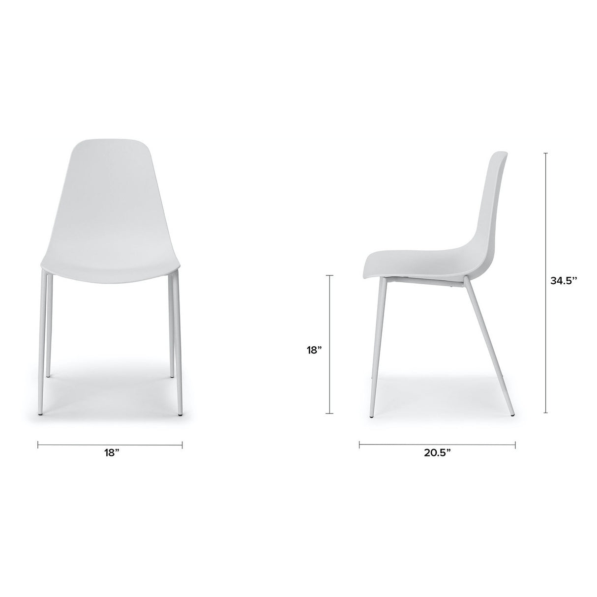 ARTICLE - Svelti Dining Chair - Pure White