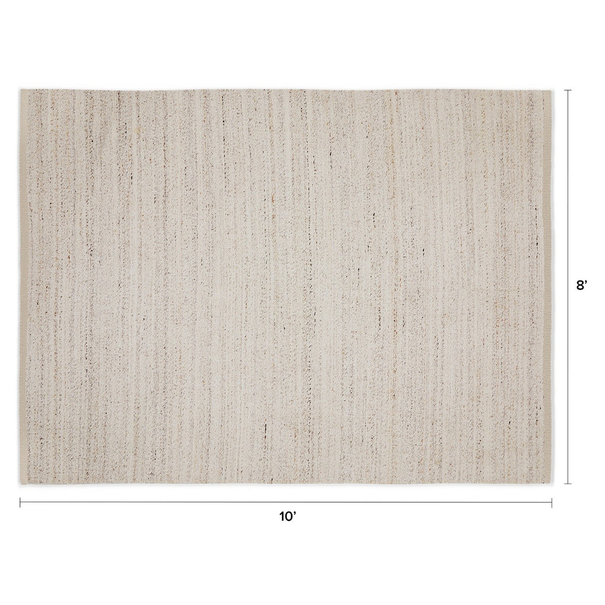 ARTICLE - Hurley 8 x 10 Performance Rug - Beige Fleck