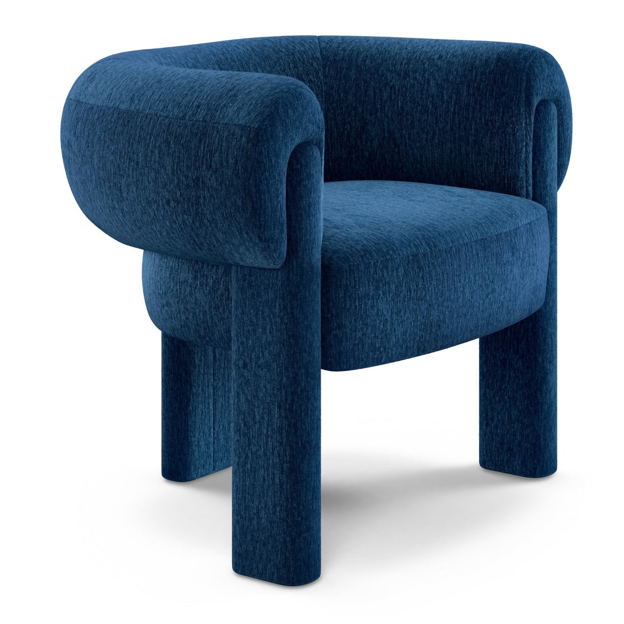 ARTICLE - Everse 33.5" Velvet Lounge Chair - Melange Twilight