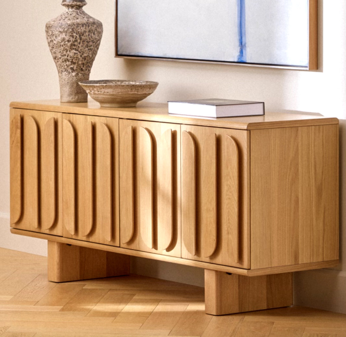 ARTICLE - Ansel Sideboard (Natural Oak)