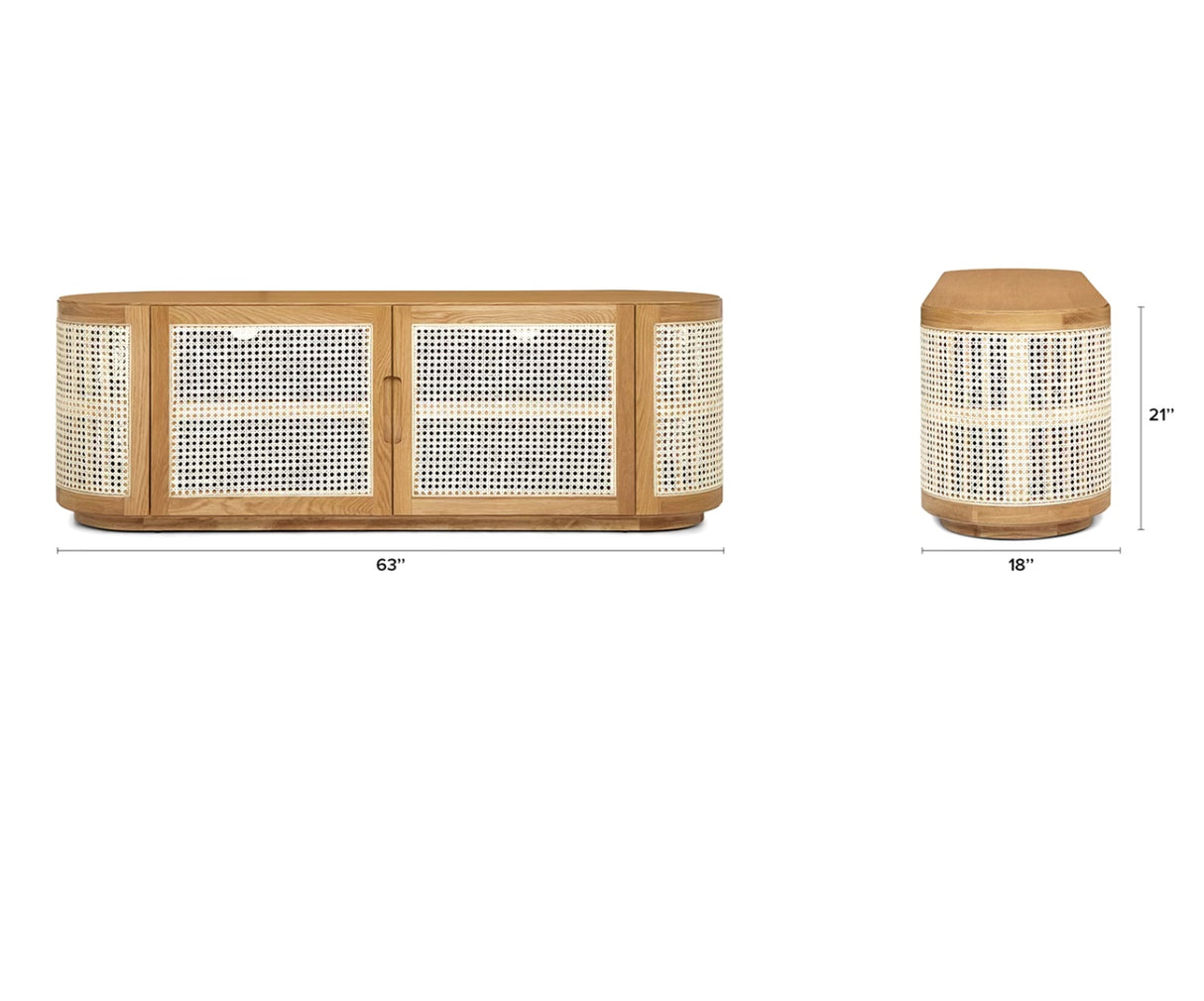 ARTICLE - Candra Media Unit (Oak)