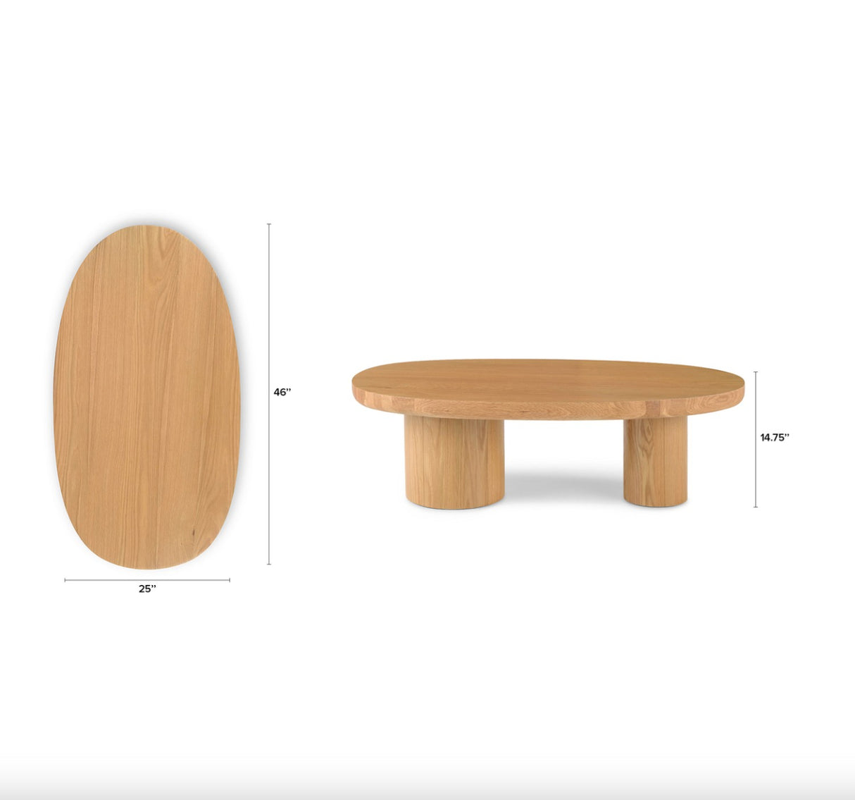 ARTICLE - Baarlo Coffee Table (Oak)