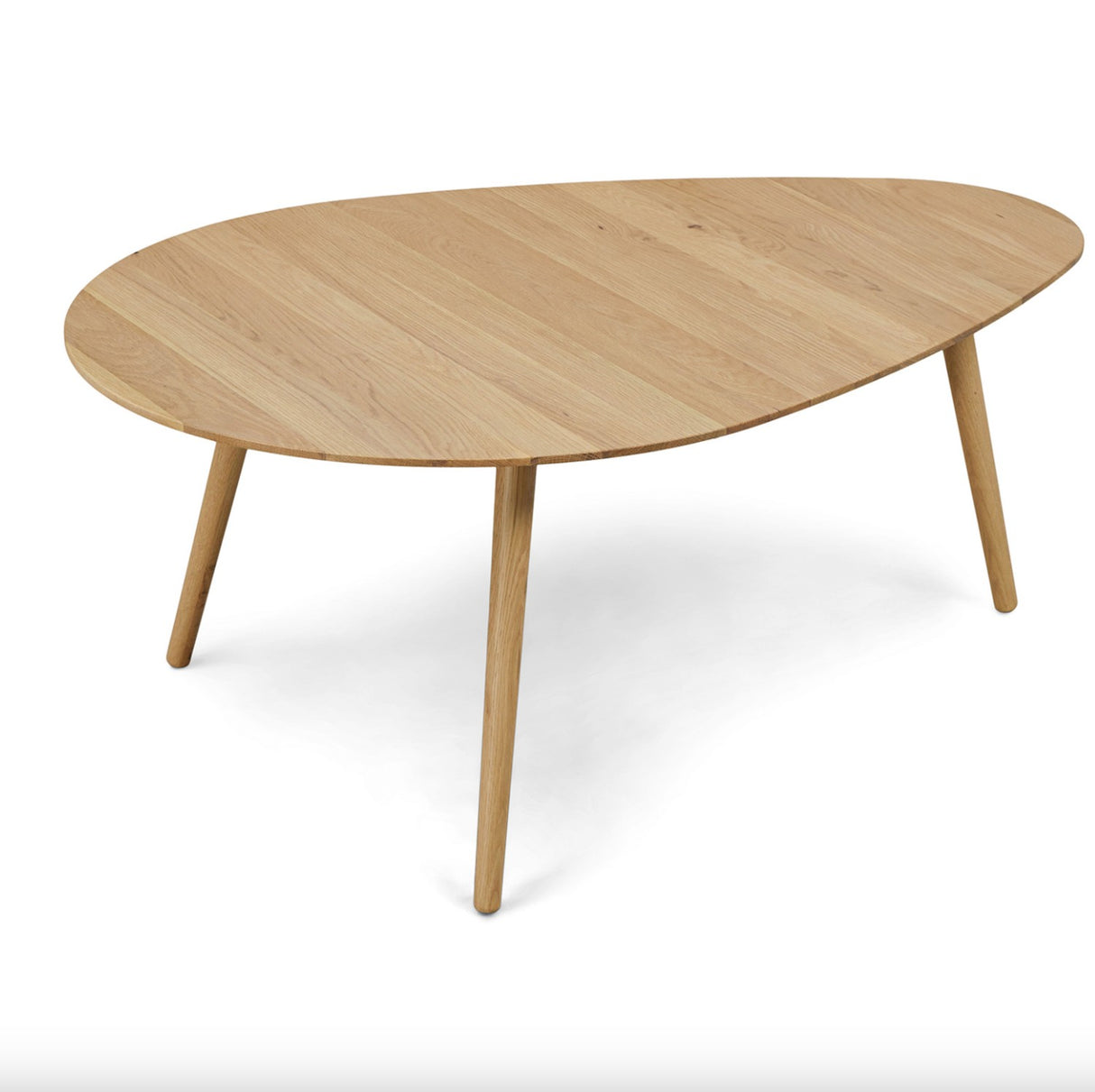 ARTICLE - Amoeba 42.5" Coffee Table (White Oak)