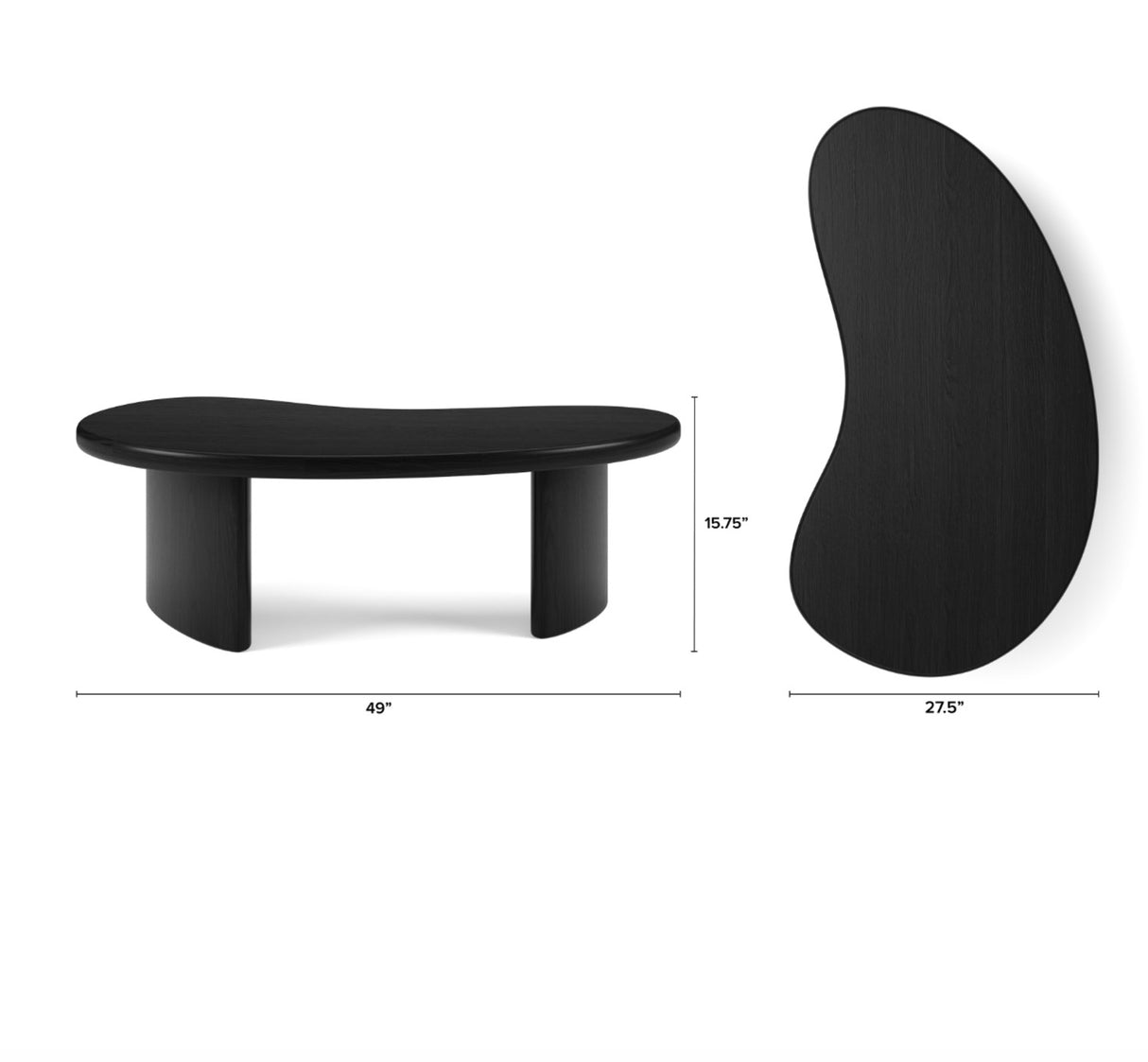 ARTICLE - Neah Coffee Table (Black)