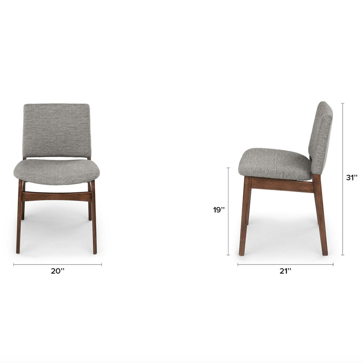 ARTICLE - Nosh Dining Chairs (Quarry Gray)
