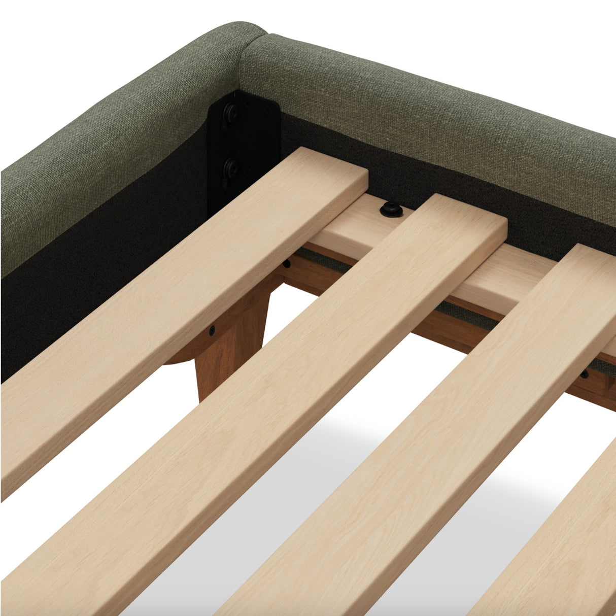 ARTICLE - Rosin King Upholstered Bed (Welsh Green)