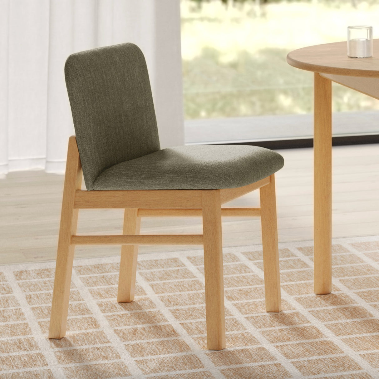 ARTICLE - Mikkel Dining Chair (Algonquin Green/White Oak)