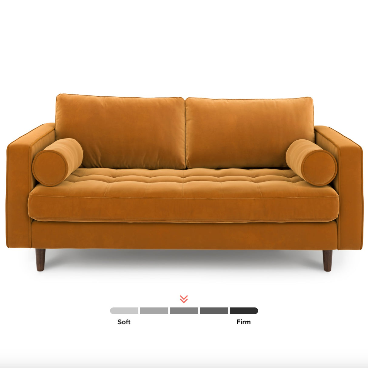ARTICLE - Sven Tufted Loveseat (Pacific Ginger, Performance Velvet)