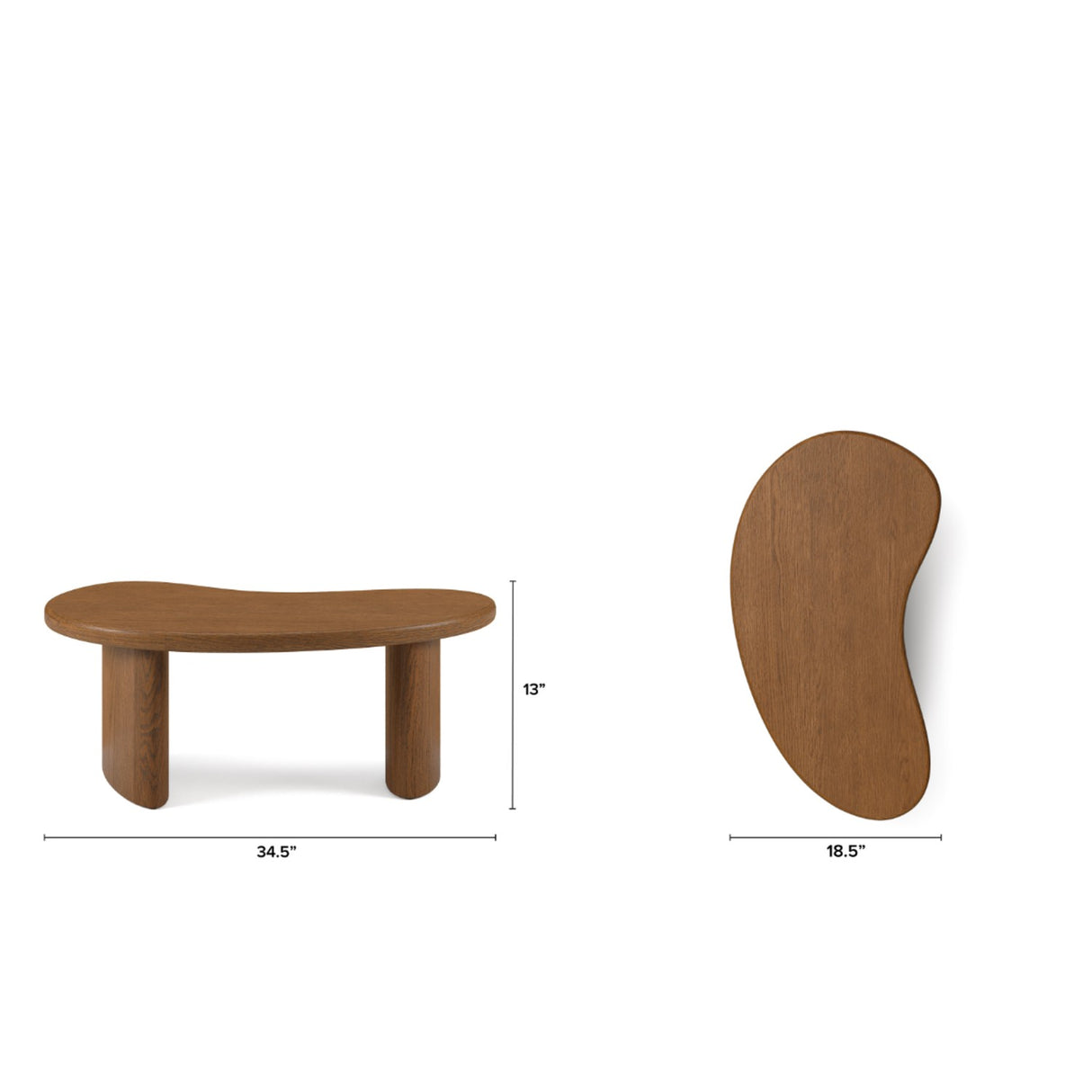 ARTICLE - Neah Nesting Coffee Tables (Smoked Oak)