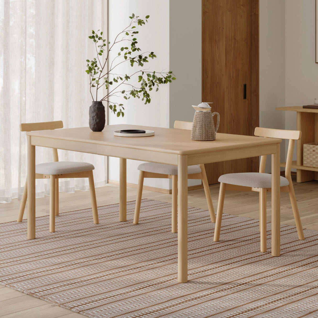 ARTICLE - Heidi Extendable Dining Table (White Oak)