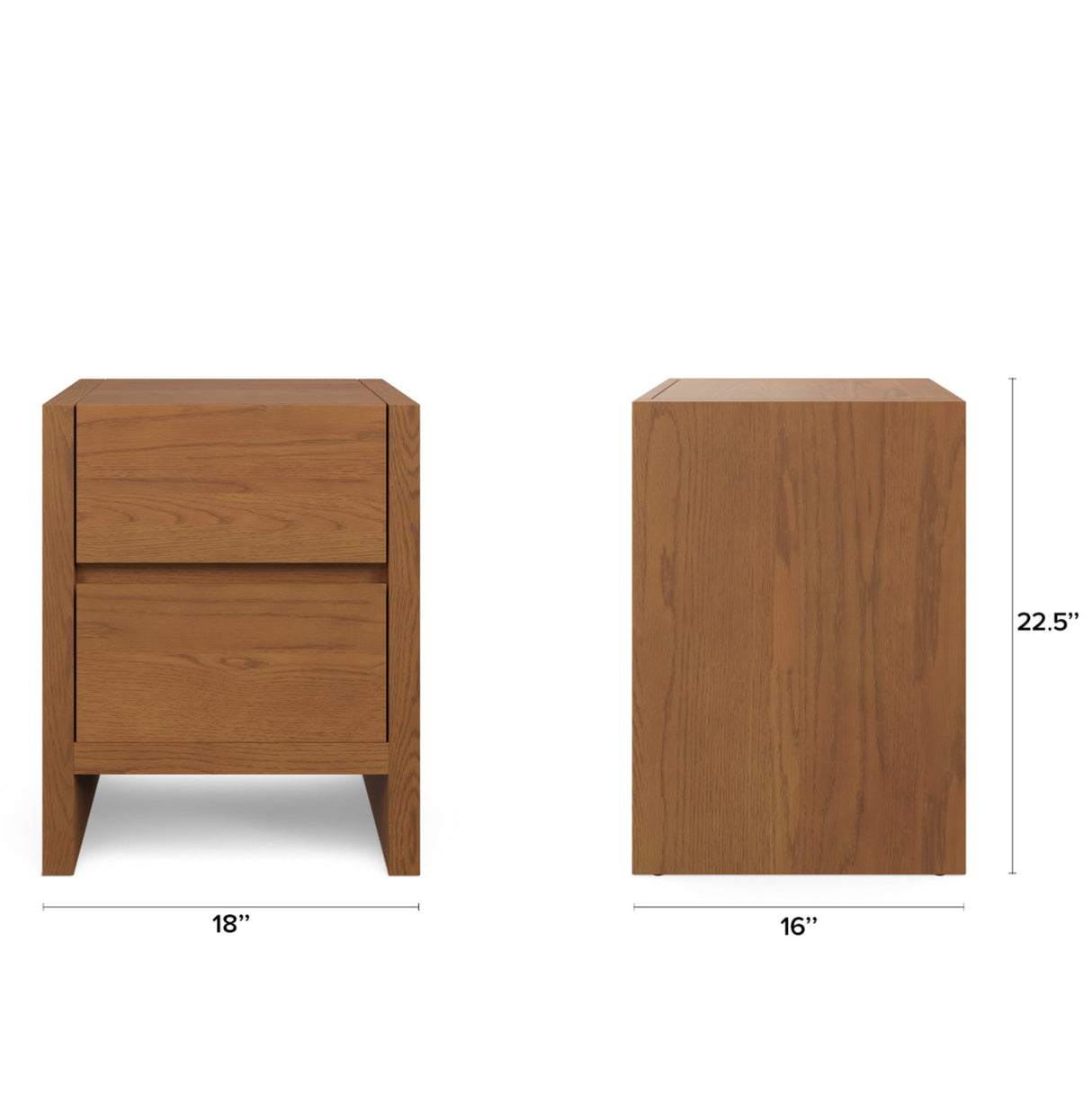 ARTICLE - Leif Nightstand (Smoked Oak)