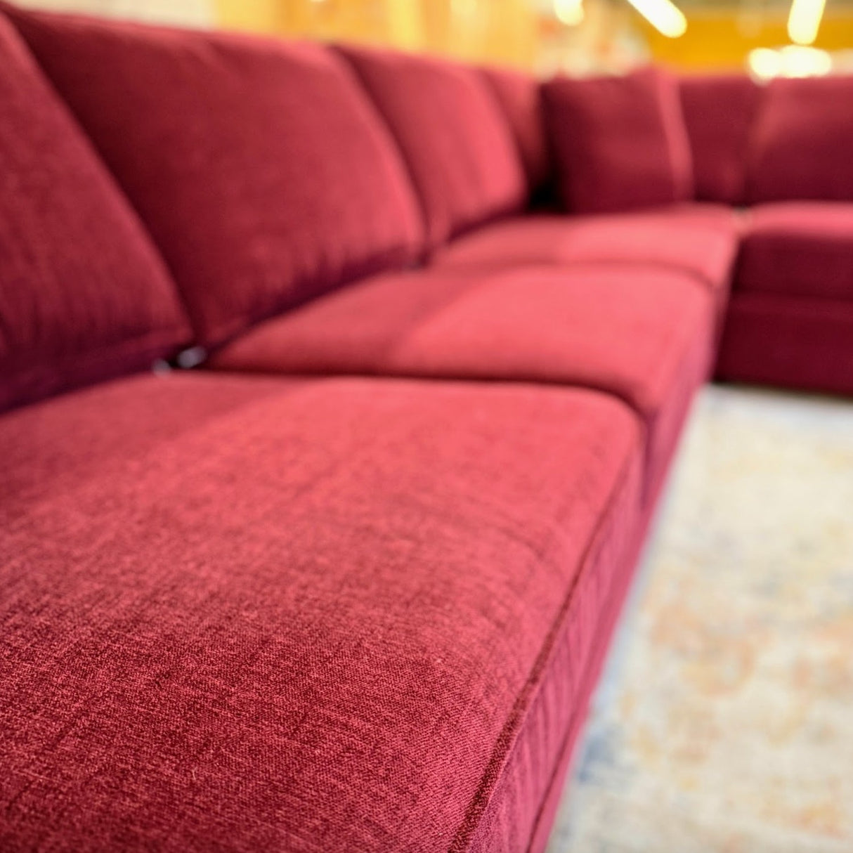 INTERIOR DEFINE - James 3-Piece Sectional (Performance Currant Chenille) - Pull Up A Couch