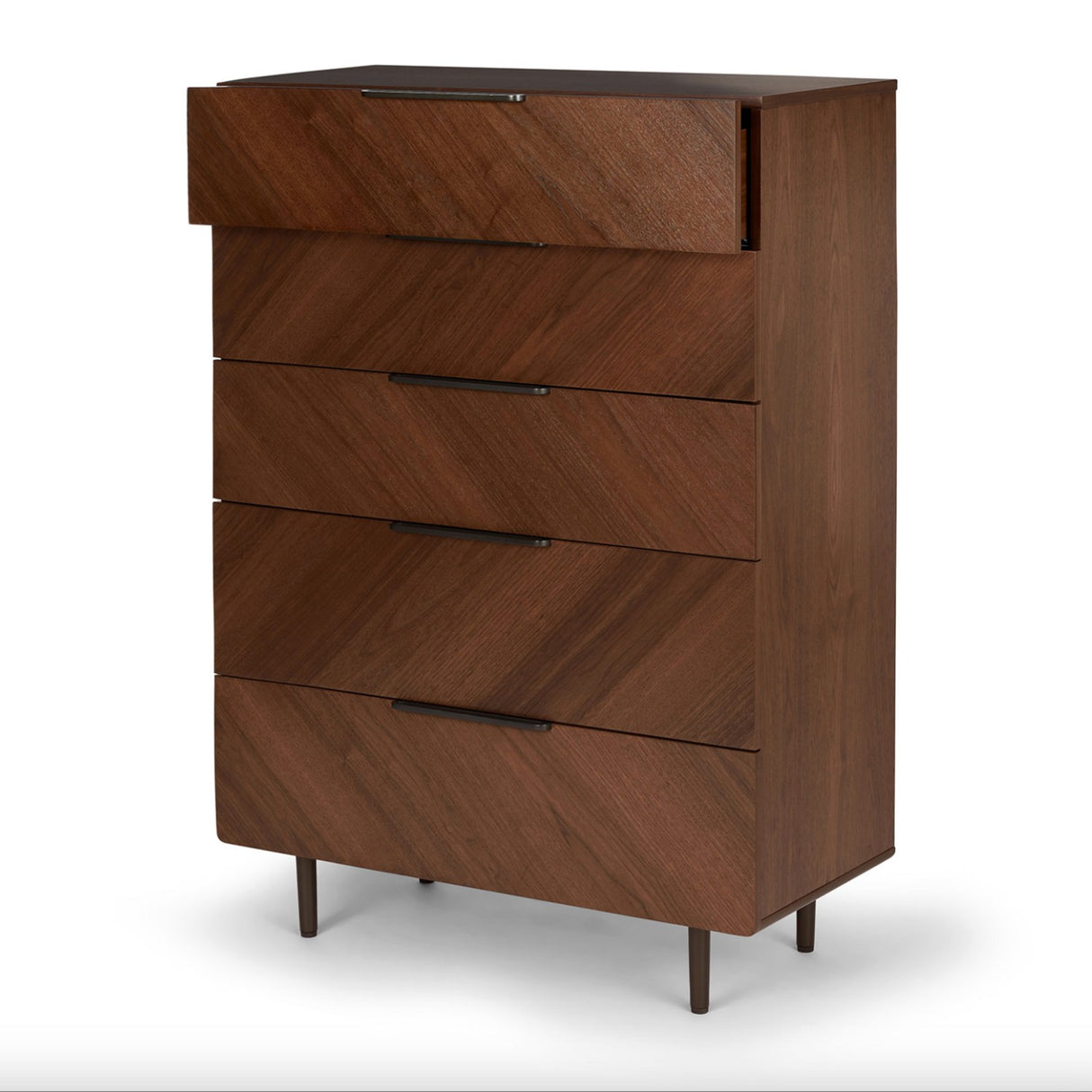 ARTICLE - Nera 5-Drawer Chest (Walnut)