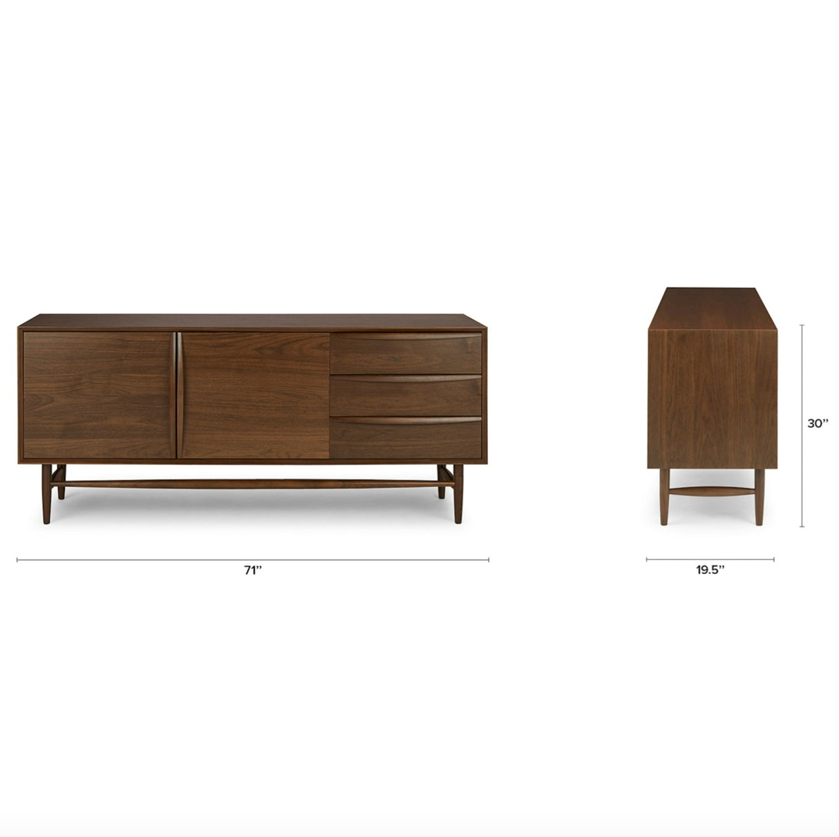 Liv Nightstand (White Oak)