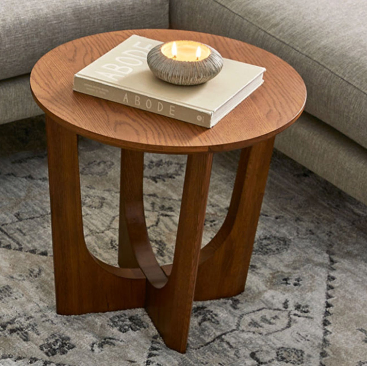 Tovi Side Table (Smoked Oak)