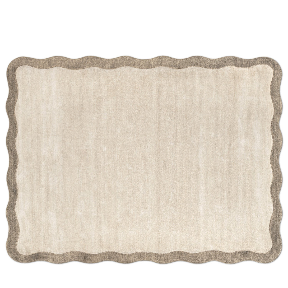 9' x 12' Wavy Area Rug (Sand) - Pull Up A Couch