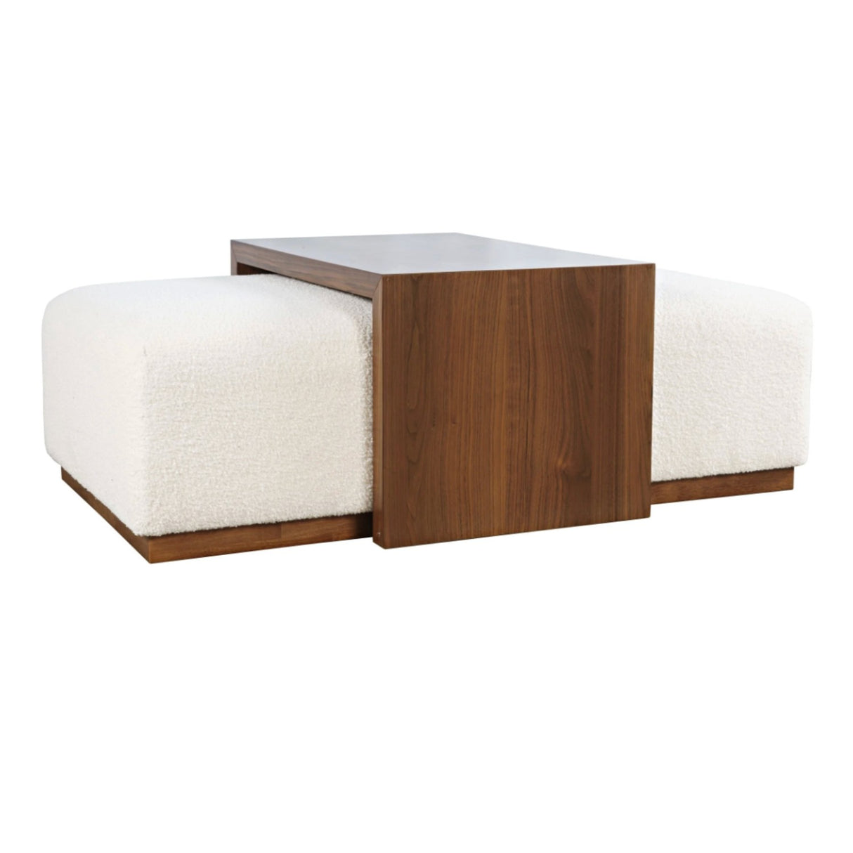 Stafford Ottoman w/ Castered Table
