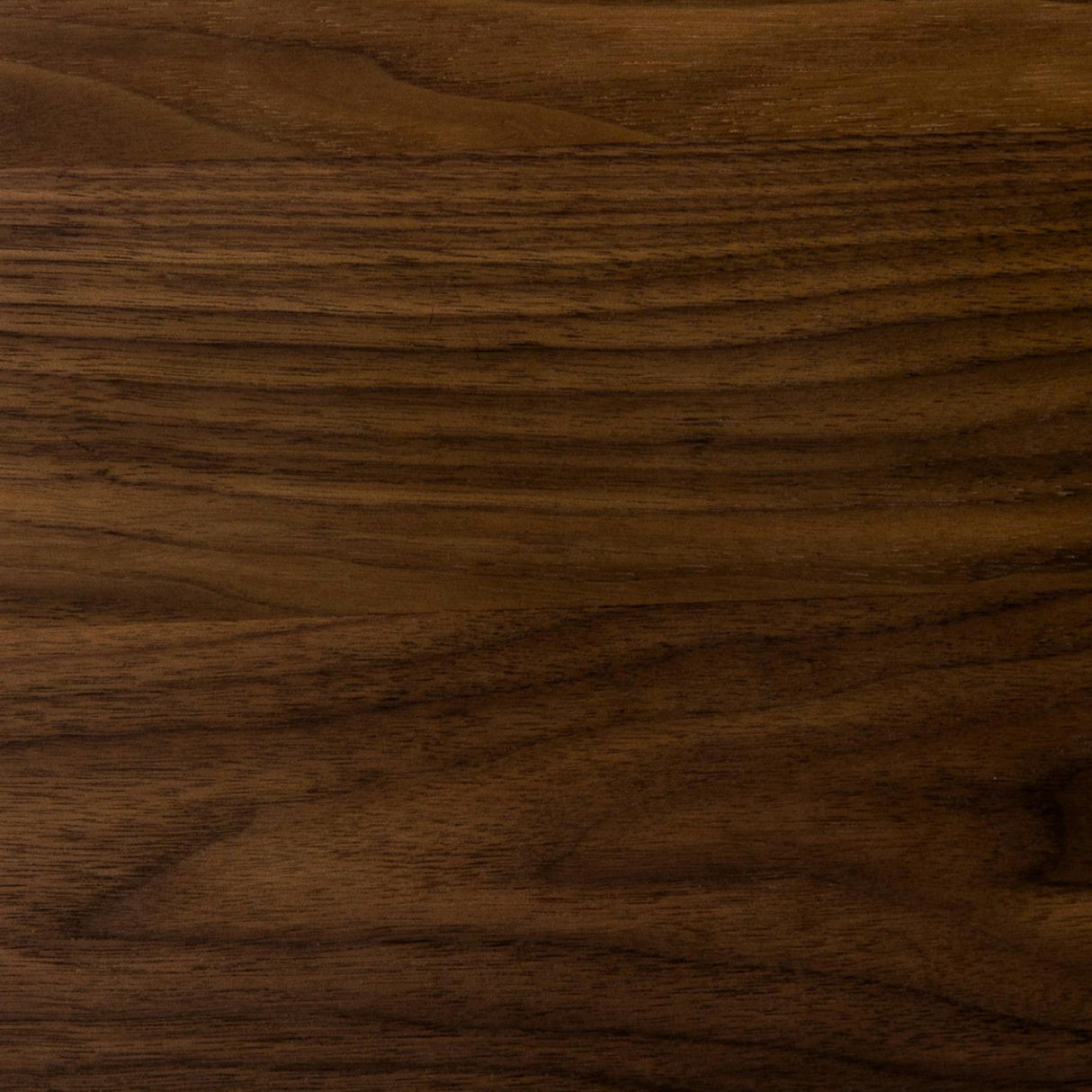 Circular Glass-Top Coffee Table (Walnut)
