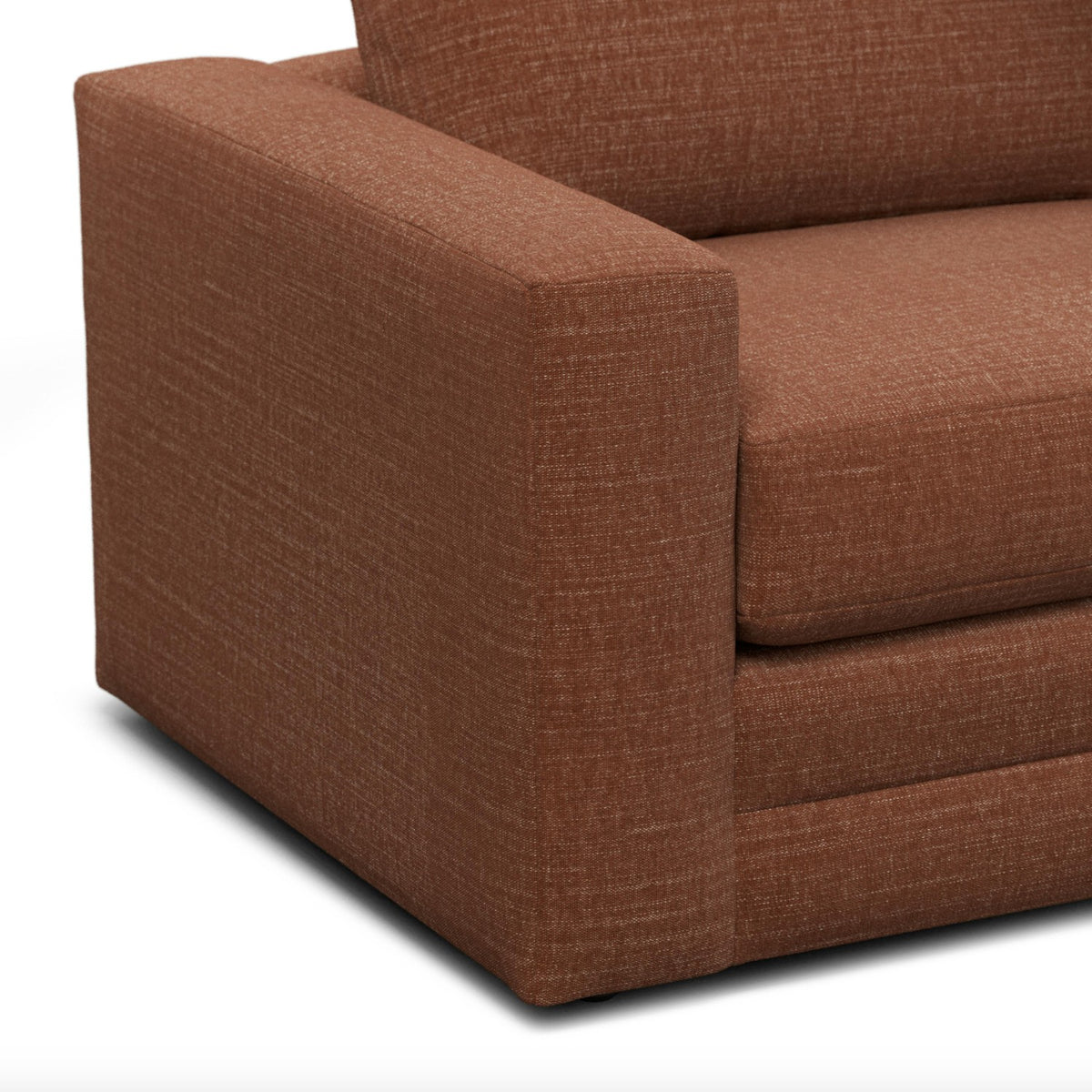 84" MCM-Style Sofa (Napa Rust)