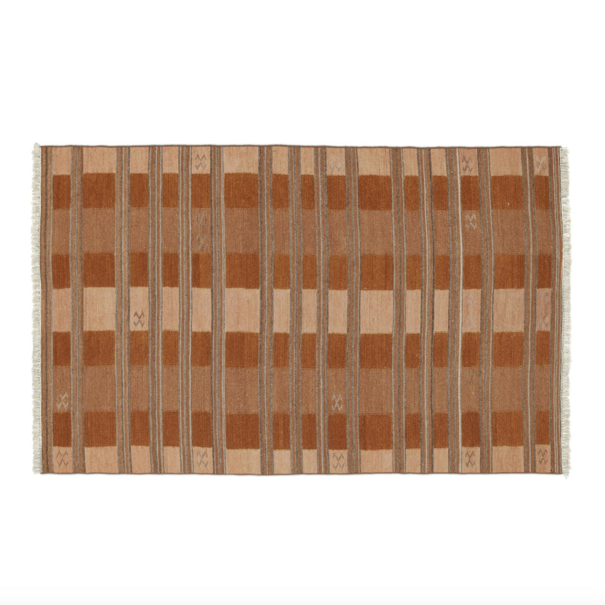 5' x 8' Low-Pile Rug (Copper)