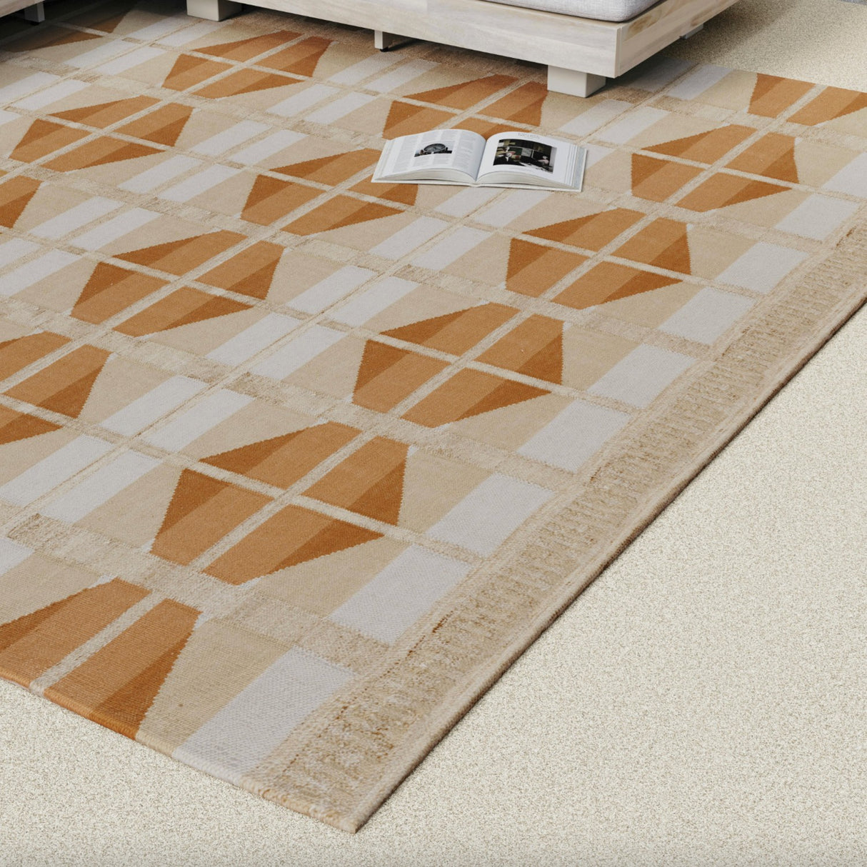 8' x 10' Indoor/Outdoor Rug (Terracotta)