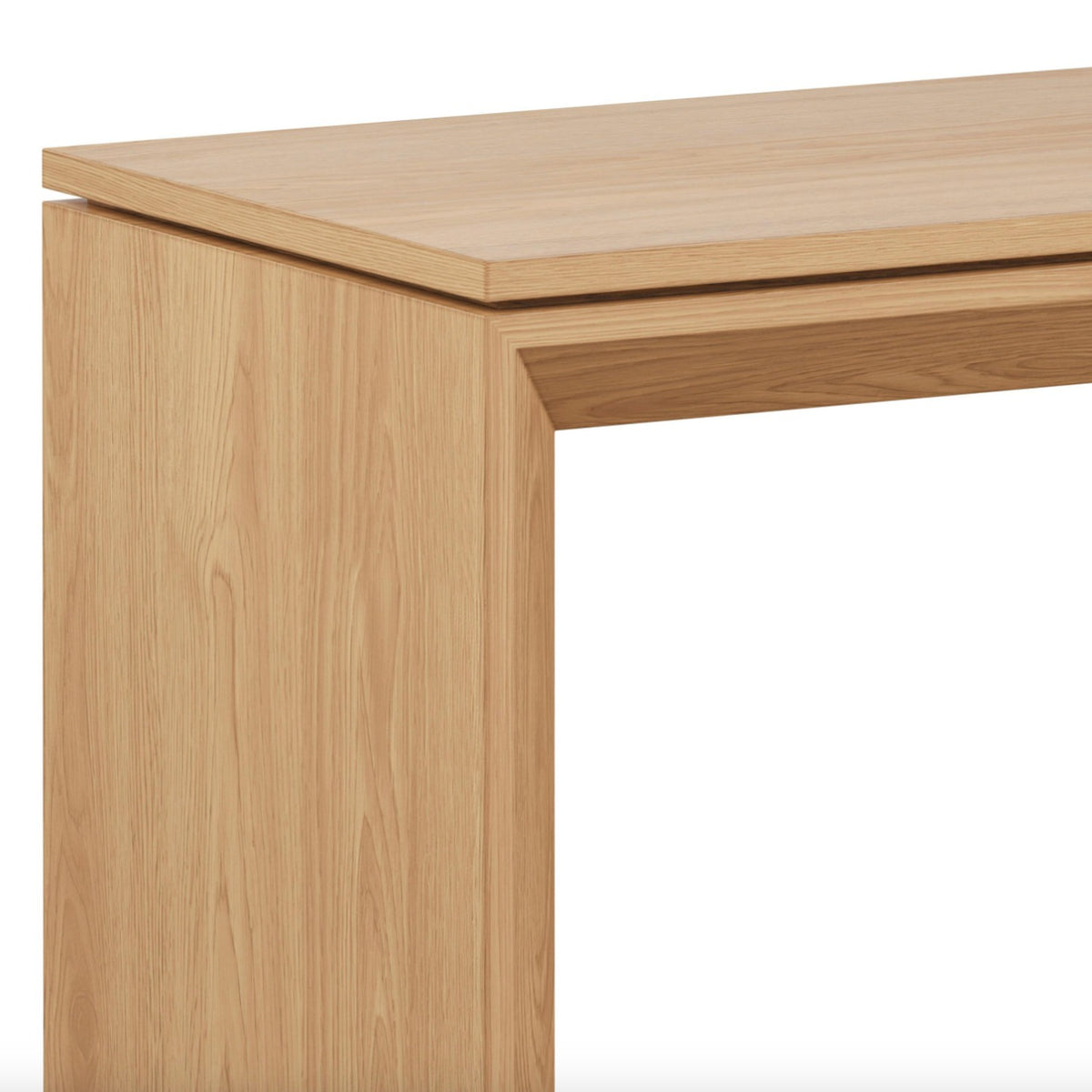 60" MCM-Style Console (White Oak)