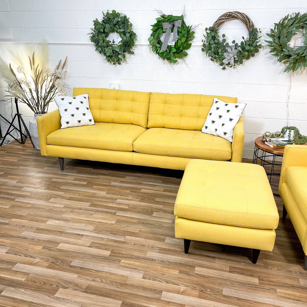 Crate & Barrel Petrie MCM Sofa - Pull Up A Couch