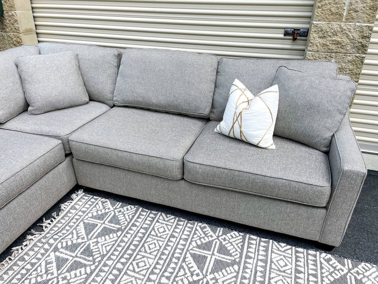 MaxHome 2 Piece L-Shaped Sectional Couch - Pull Up A Couch