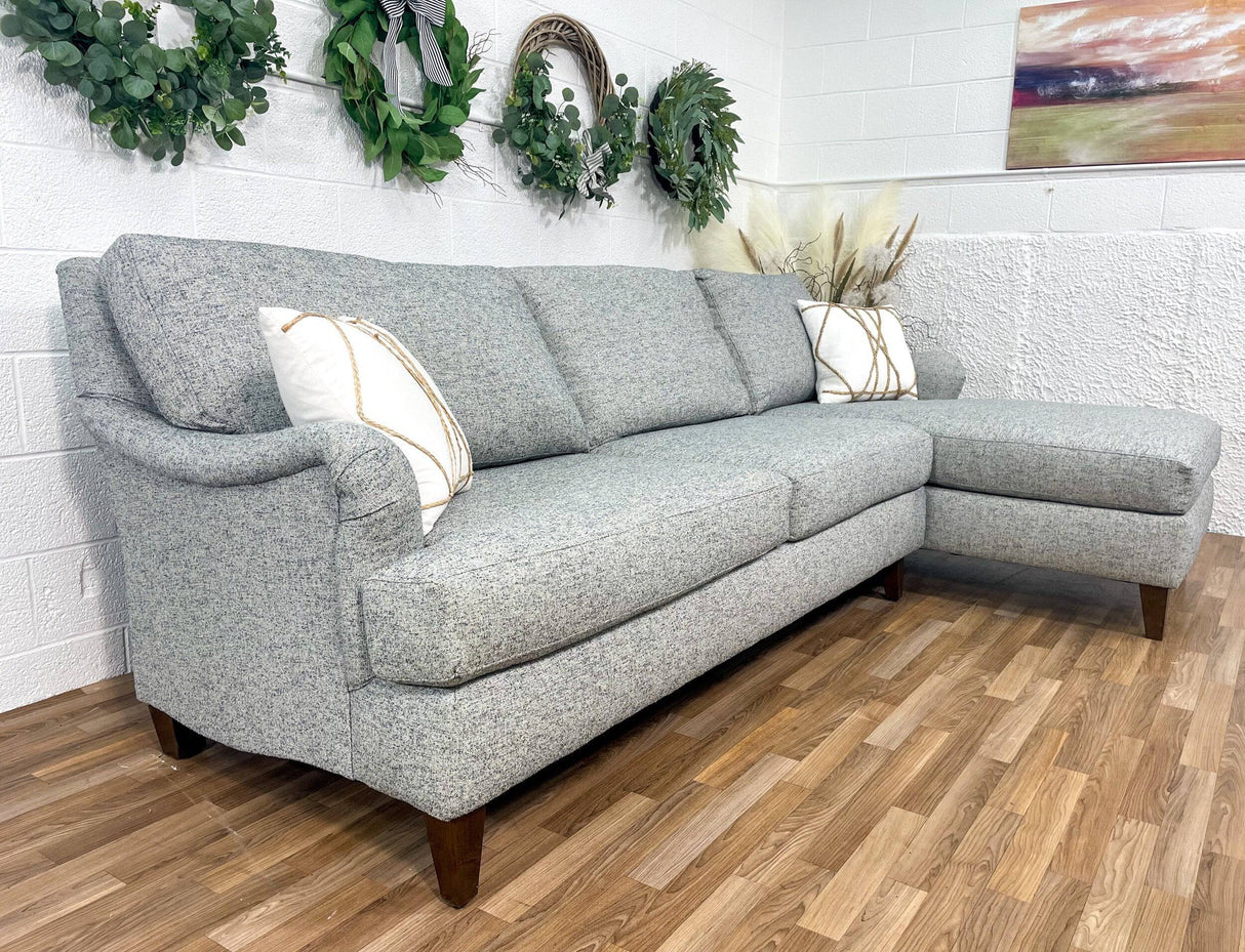 Klaussner Alden 2 pc Sectional w/Chaise - Pull Up A Couch