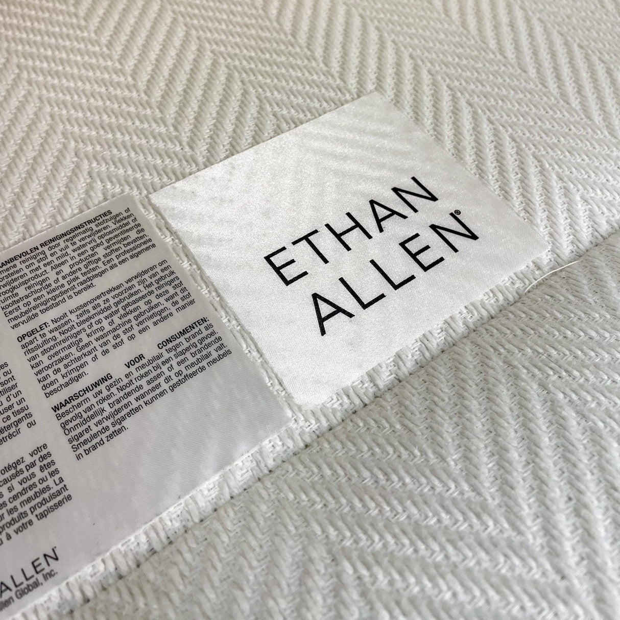 Ethan Allen Chadwick Tufted Sofa w/Nailhead Trim - Pull Up A Couch