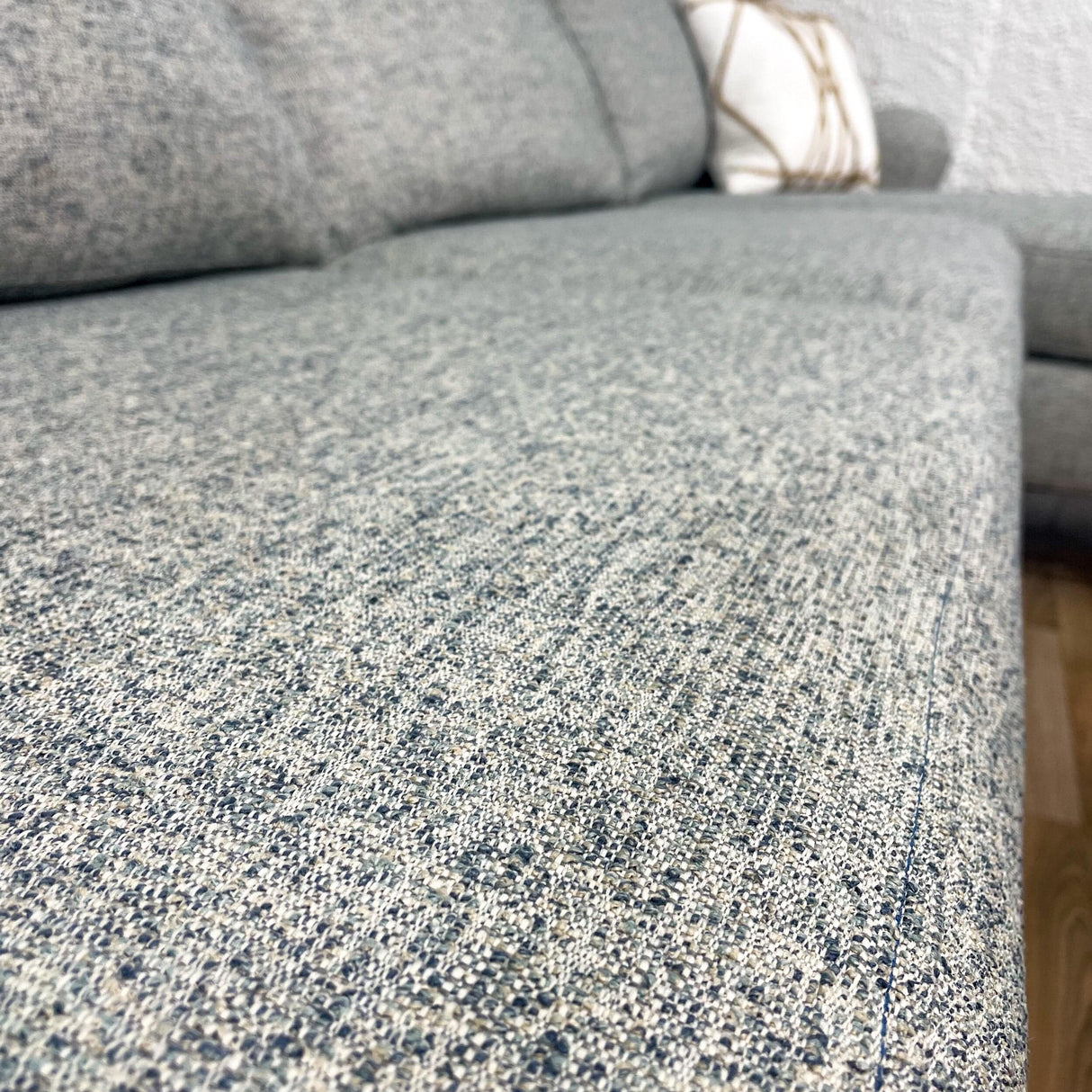 Klaussner Alden 2 pc Sectional w/Chaise - Pull Up A Couch