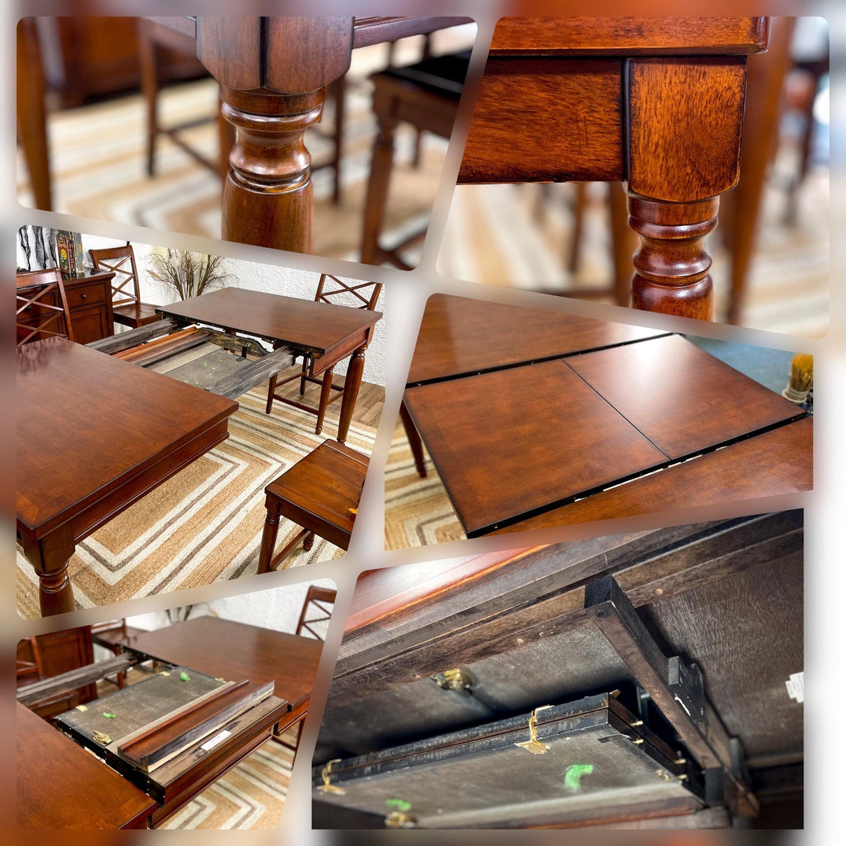 Aspen Home Cambridge 8 pc Dining Set - Pull Up A Couch