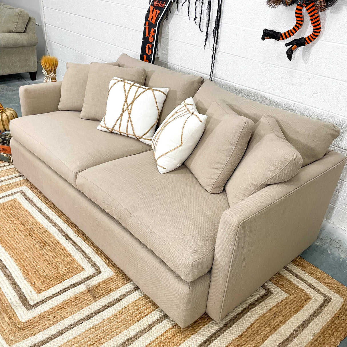 Crate & Barrel Lounge Sofa - Pull Up A Couch