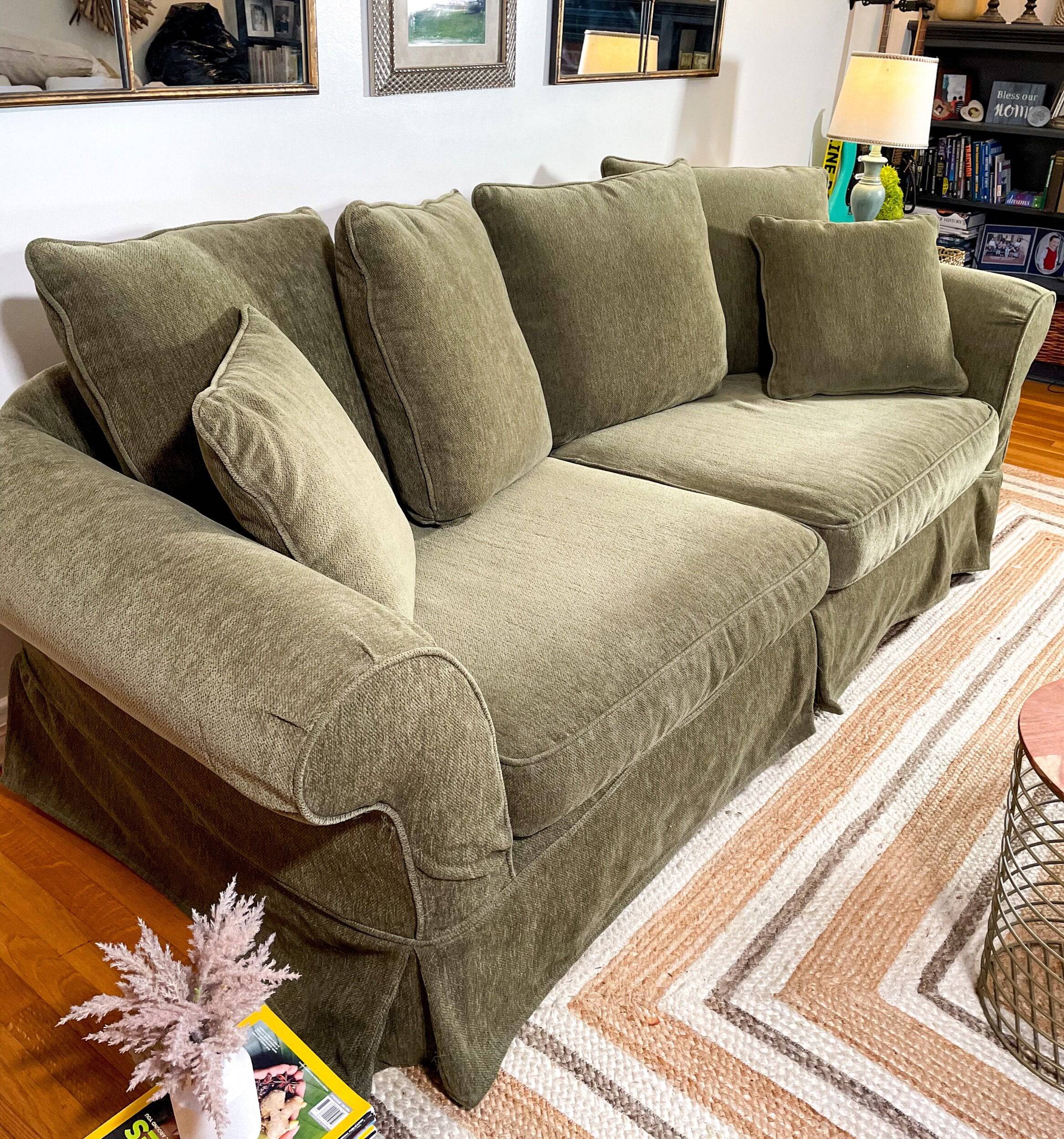 Pottery Barn Charleston Slipcover 96” Sofa