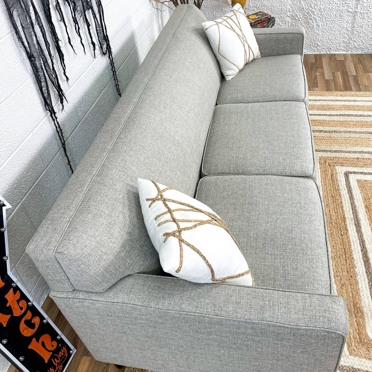 Ethan Allen 3-seat Couch w/Fixed Back (8 mo old) - Pull Up A Couch