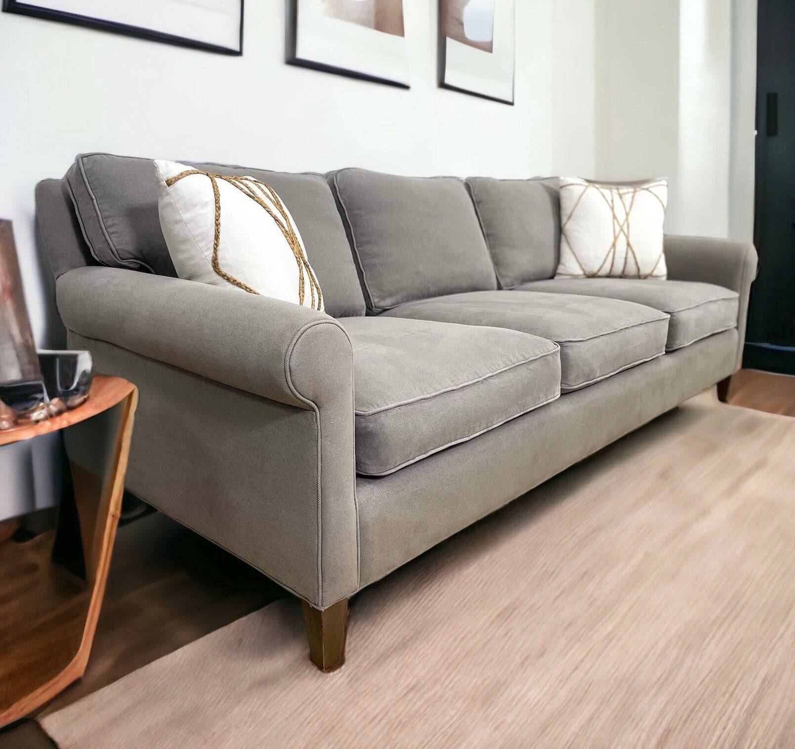 Crate & Barrel Montclair 3-Seat Sofa