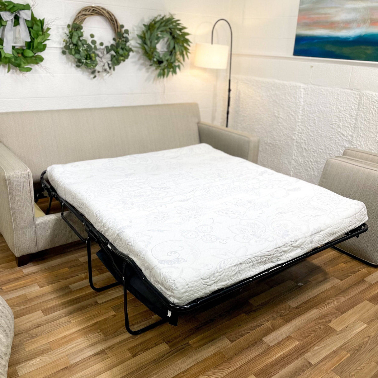 Pottery Barn sofa with Queen Sleeper Bed - Pull Up A Couch