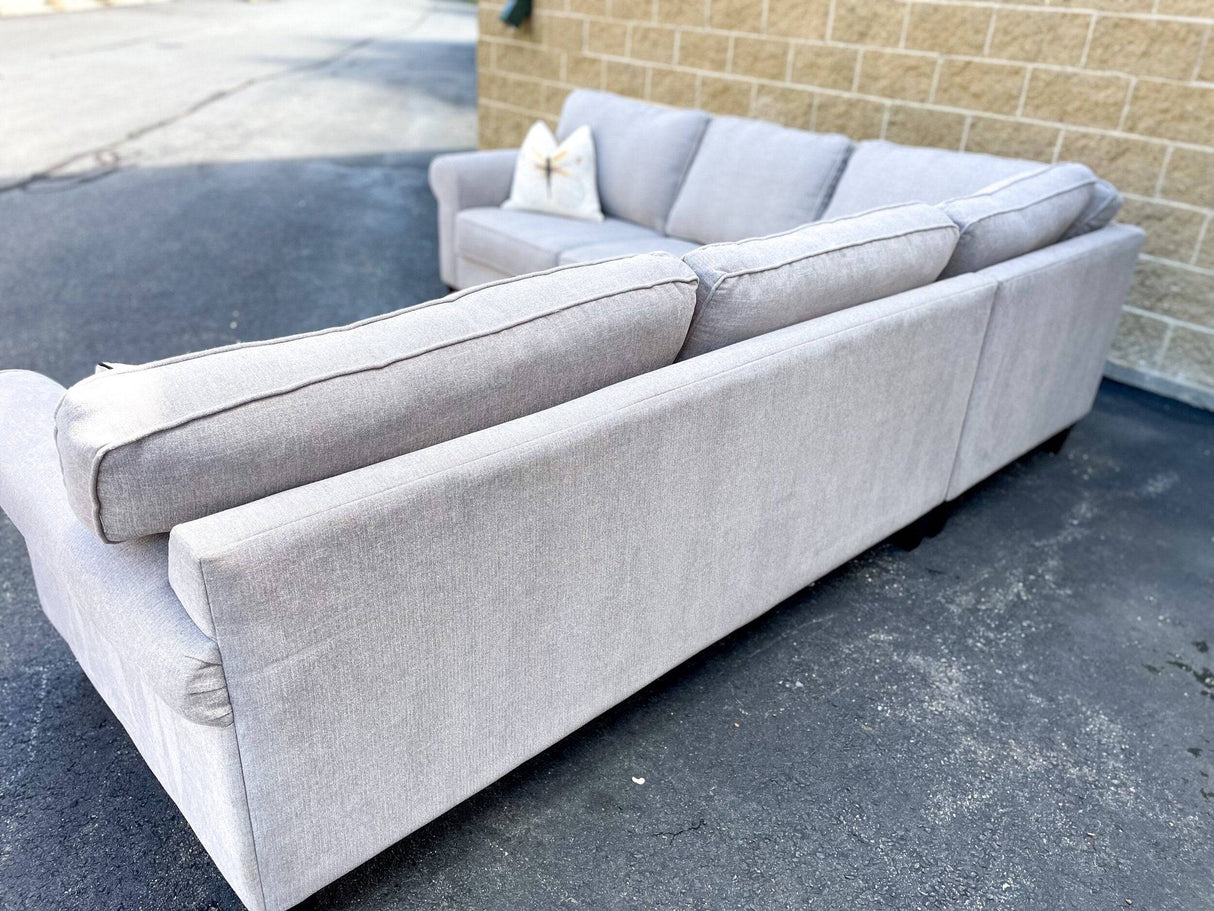 Bauhaus 2pc Sectional with Cushions - Pull Up A Couch
