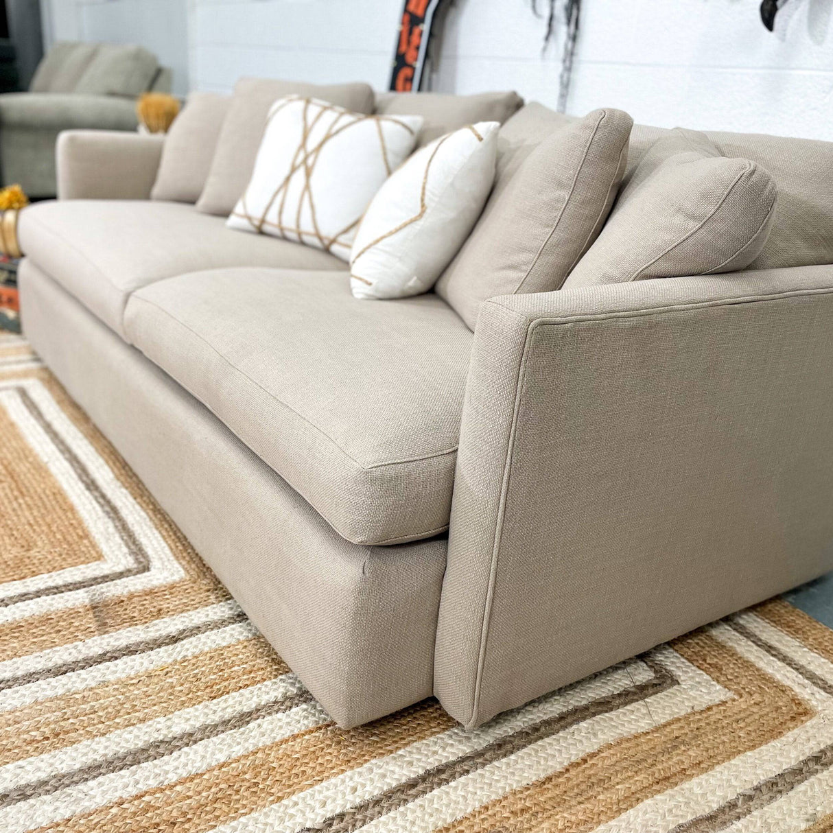 Crate & Barrel Lounge Sofa - Pull Up A Couch