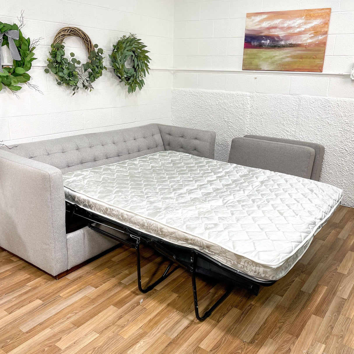 West Elm Rochester Sofa w/Queen Sleeper - Pull Up A Couch