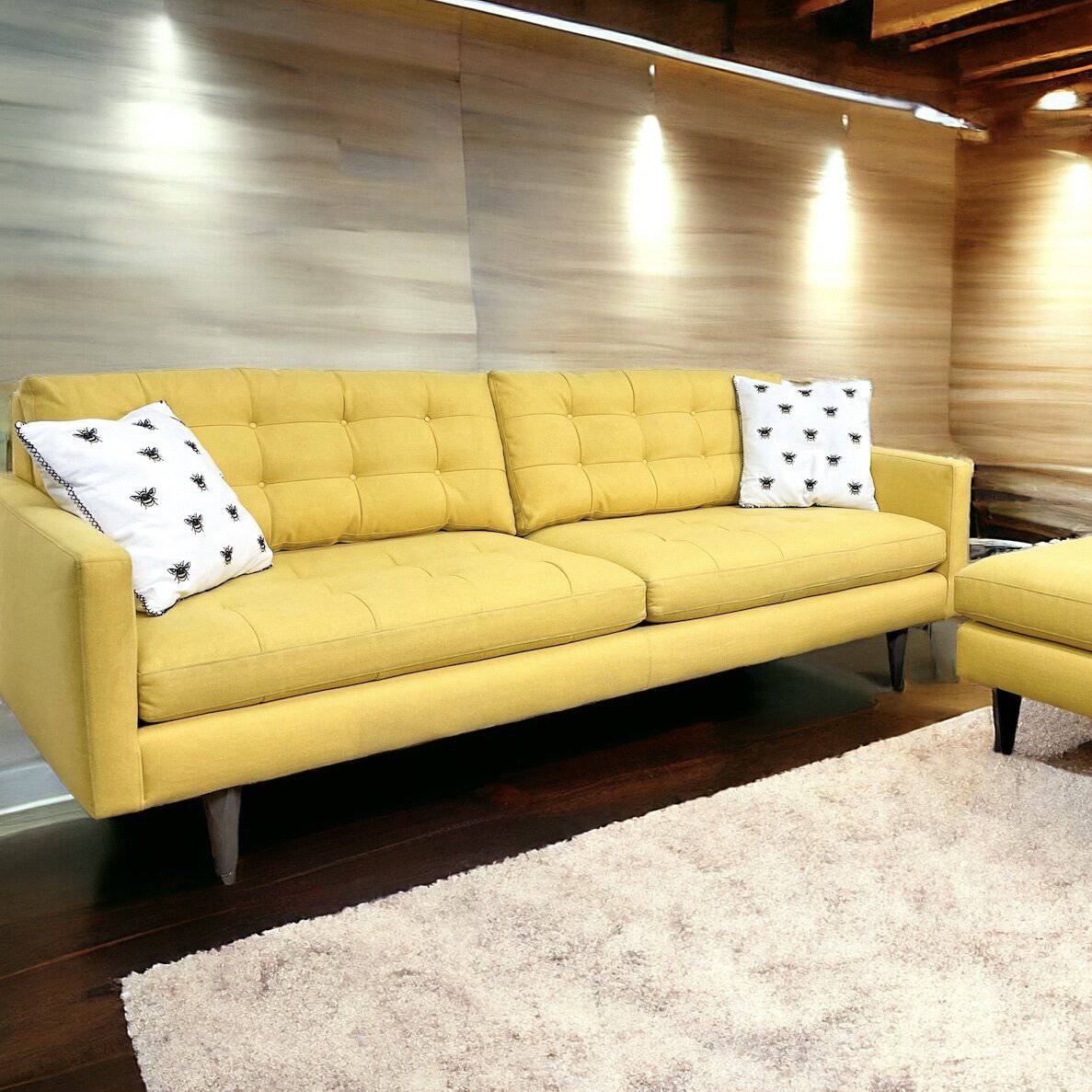 Crate & Barrel Petrie MCM Sofa - Pull Up A Couch