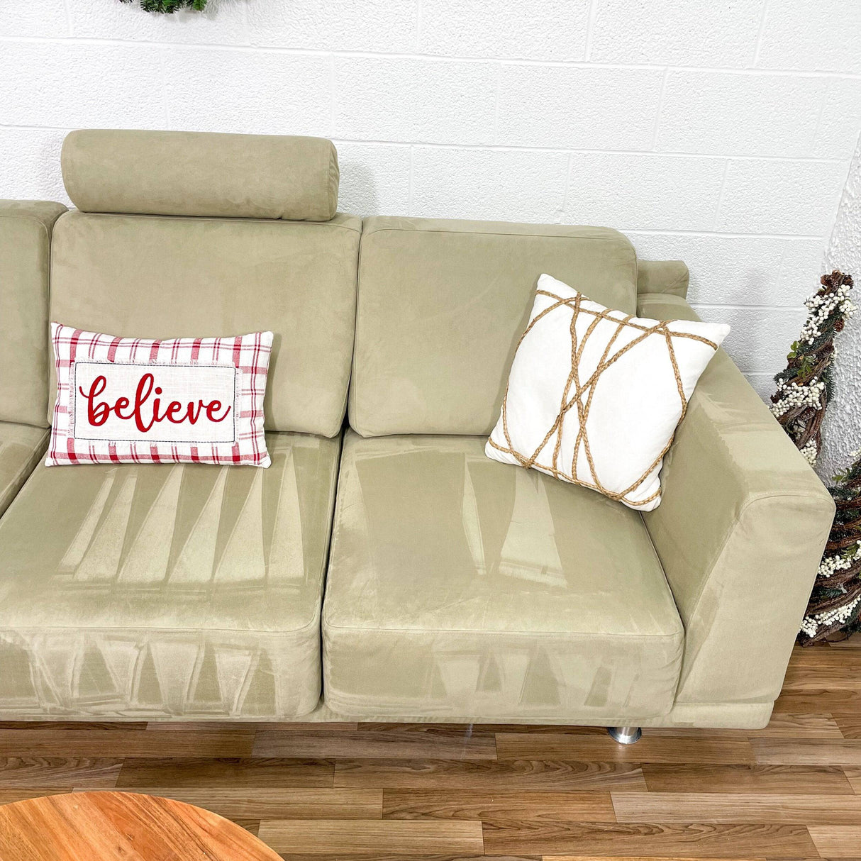 Italian 2pc Sectional w/Pull Outs and Slipcover and left-facing chaise - Pull Up A Couch