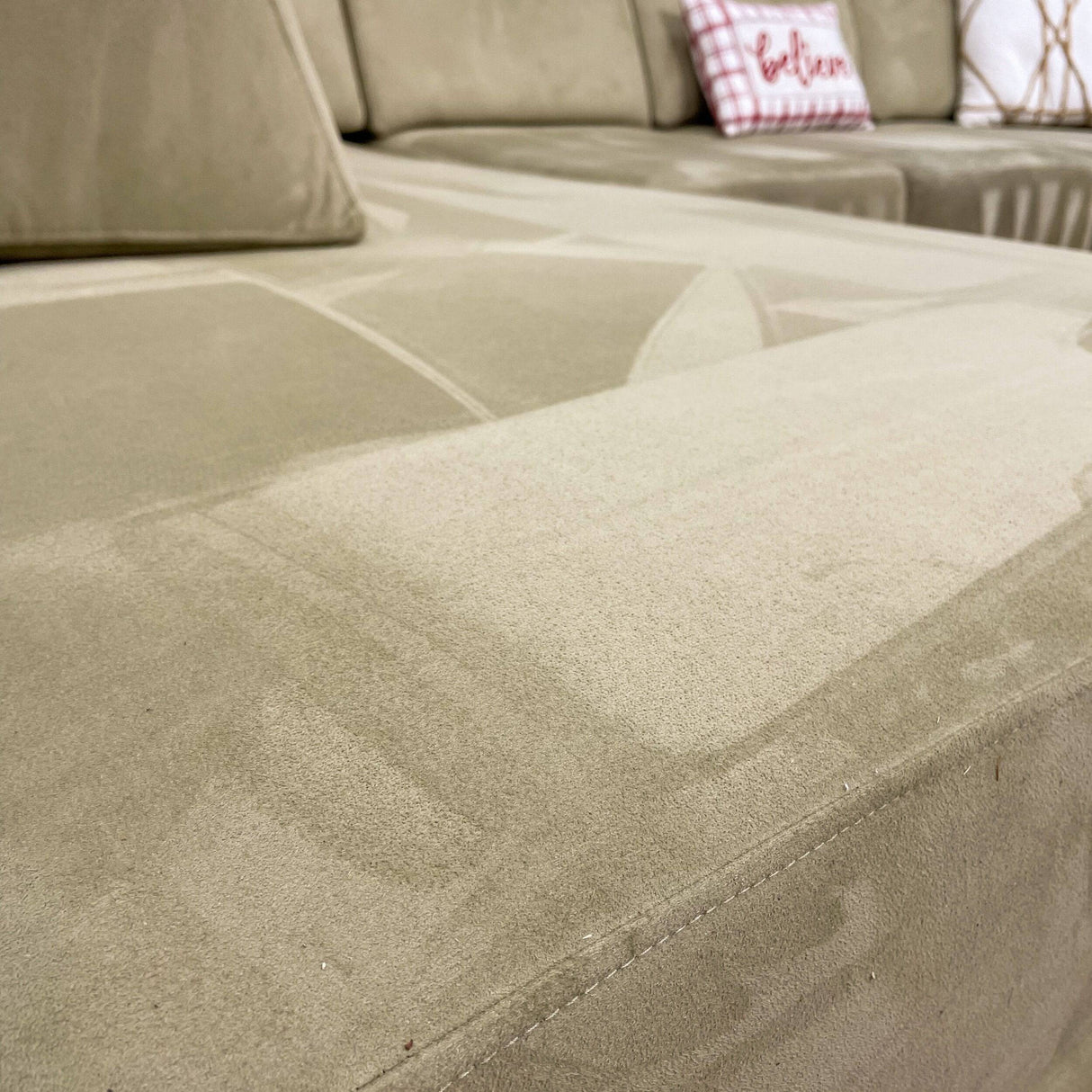 Italian 2pc Sectional w/Pull Outs and Slipcover and left-facing chaise - Pull Up A Couch