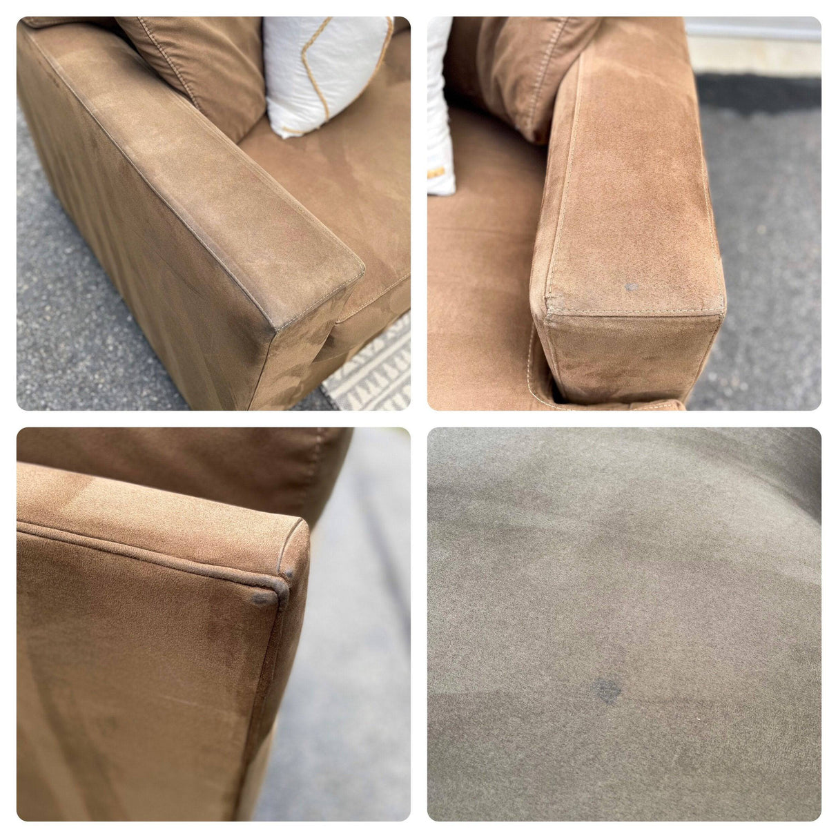 Crate & Barrel 4pc Sectional w/Chaise - Pull Up A Couch