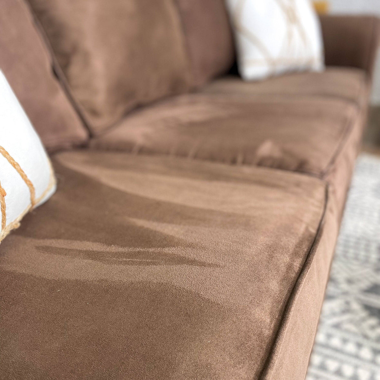 Microfiber Sofa + Chair + Bench Living Room - Pull Up A Couch