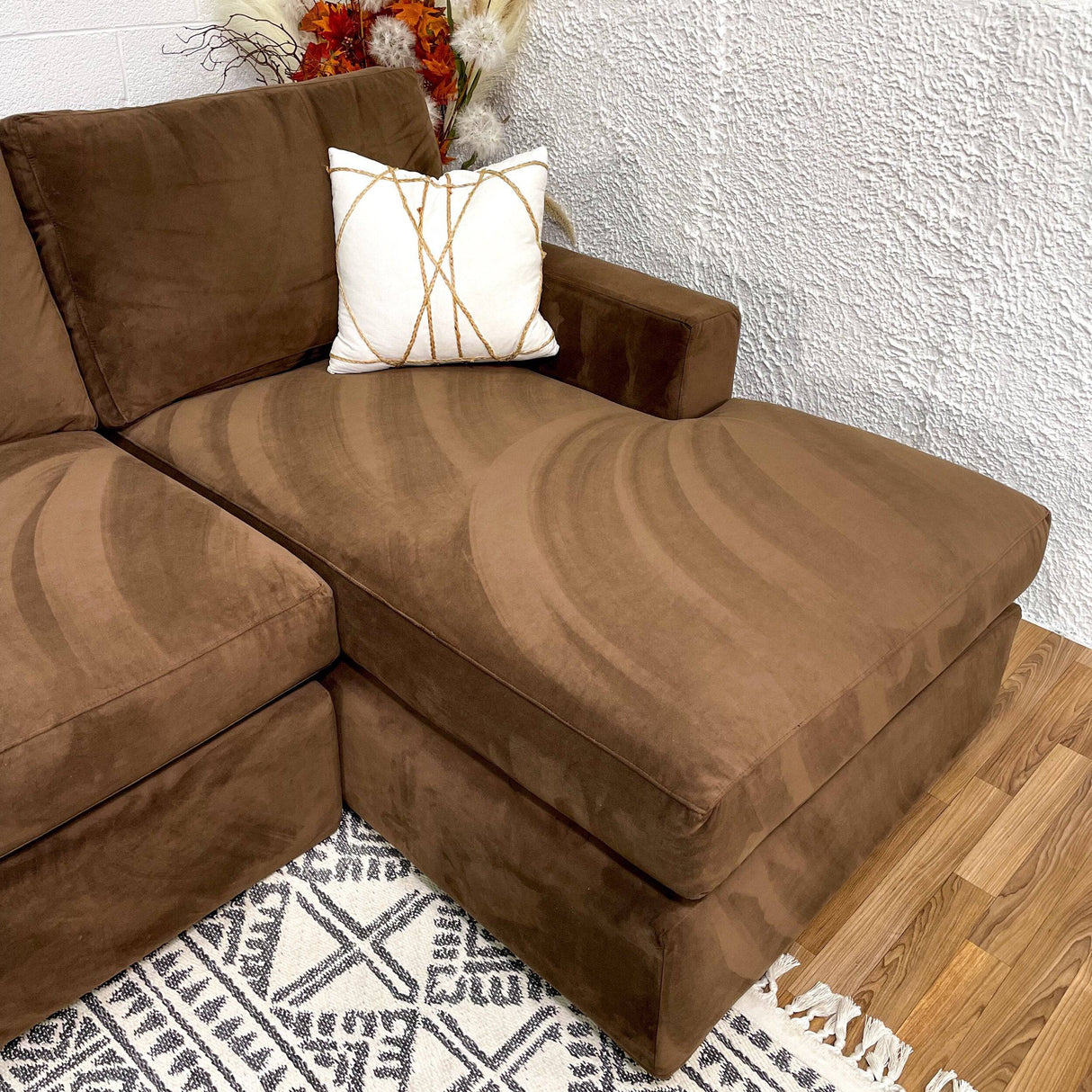 Crate & Barrel 3 pieceSlip Cover Sectional w/ Left and Right Chaise - Pull Up A Couch